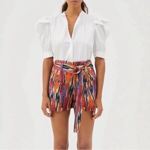 Maria Cher Noia Amal Short in Warm Ikat